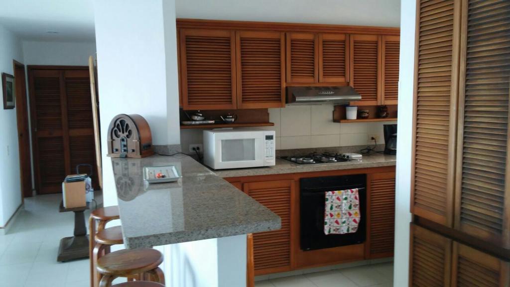 Apto En Cartagena Ed Puerto Azul Vista Al Mar Apartamento Exterior foto
