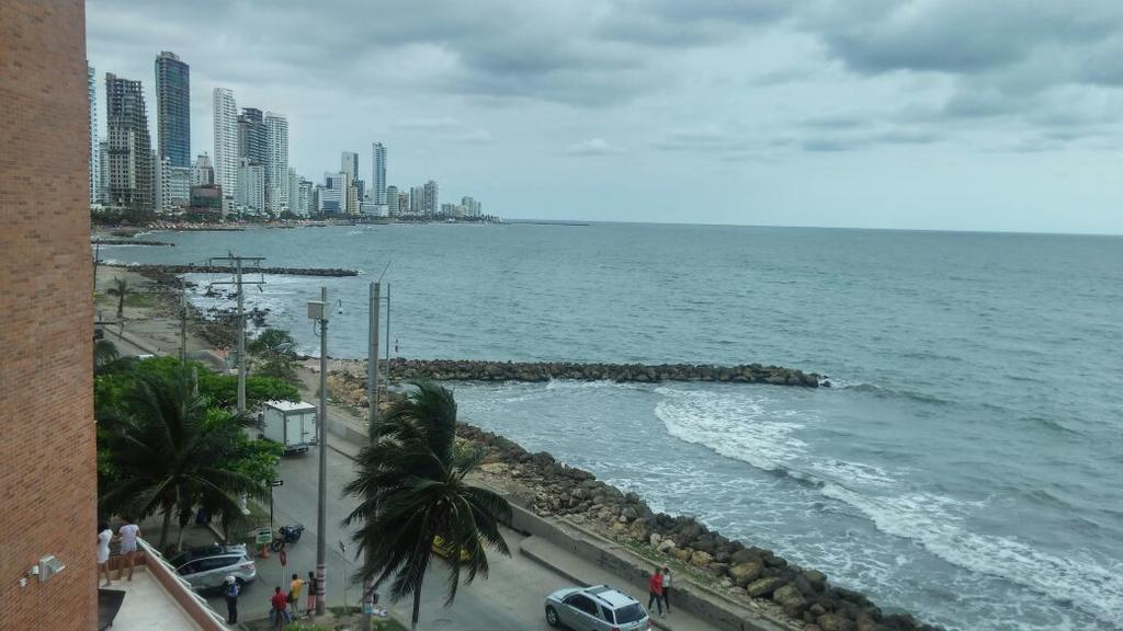Apto En Cartagena Ed Puerto Azul Vista Al Mar Apartamento Exterior foto